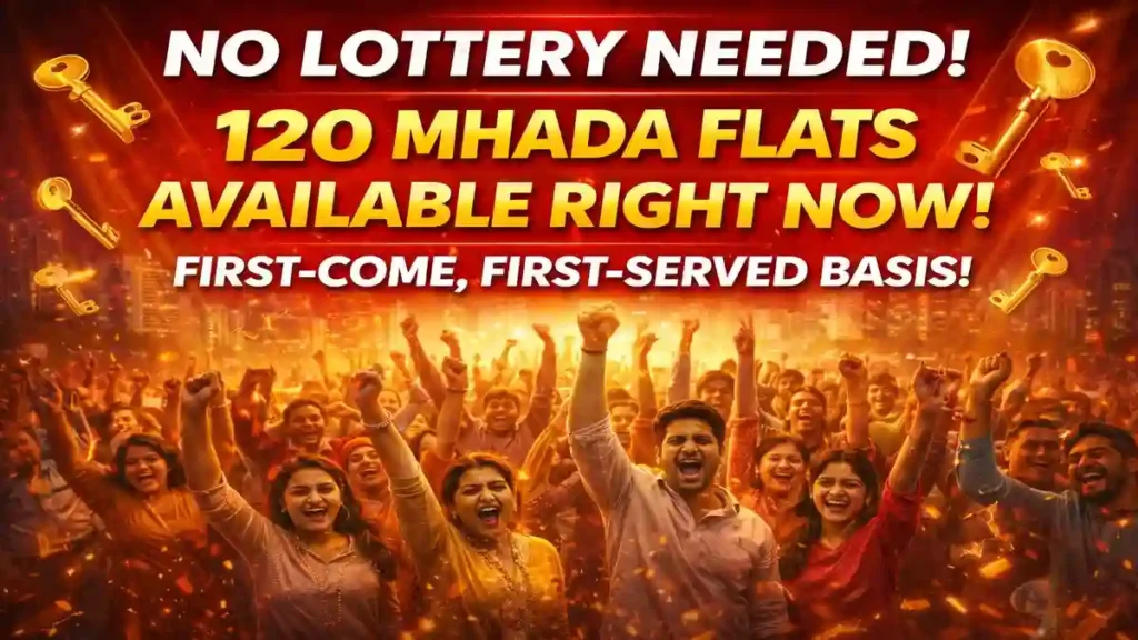 No Lottery Needed! Apply for MHADA Flats in Mumbai Right Now—120 Homes Available on 'First-Come' Basis!