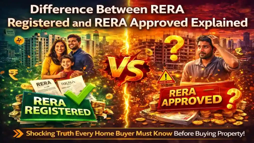 Difference Between RERA Registered and RERA Approved Explained