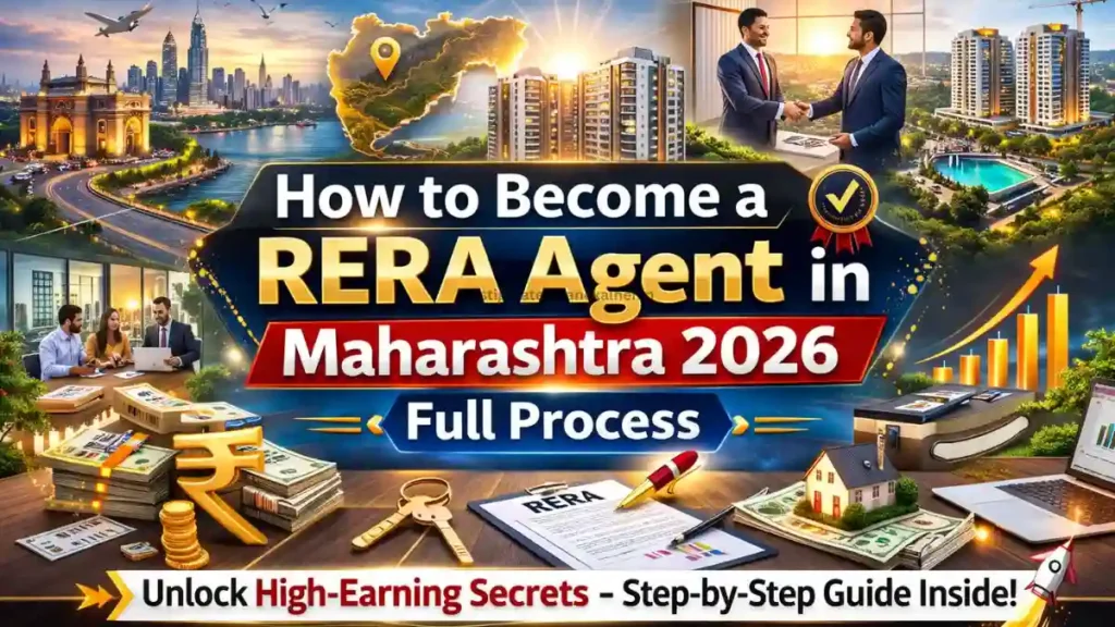 How to Become a RERA Agent in Maharashtra 2026: Full Process