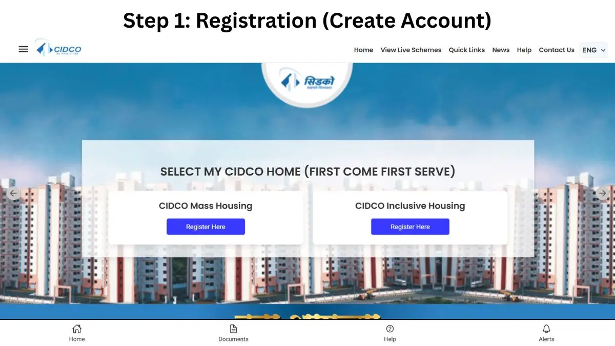 Step 1: Registration (Create Account)