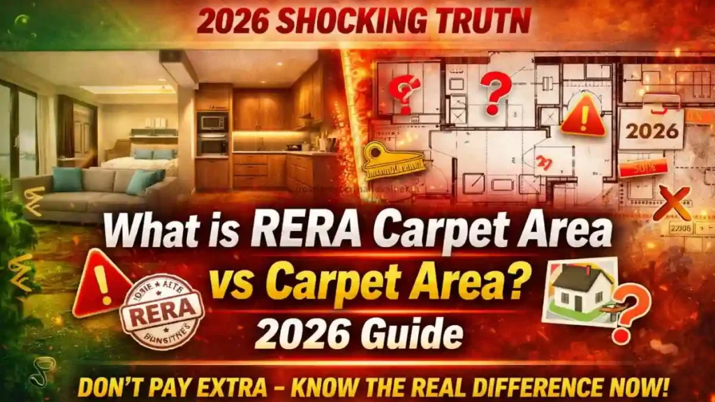 What is RERA Carpet Area vs Carpet Area? 2026 Guide