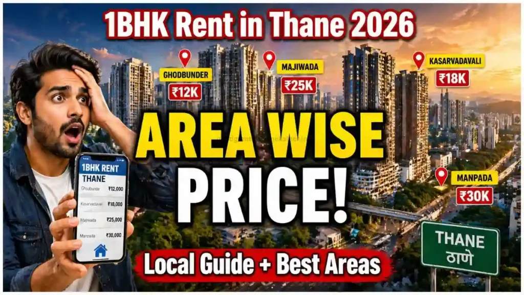 1BHK Rent in Thane 2026: Area Wise Price & Local Guide