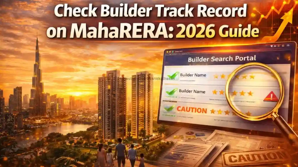 Check Builder Track Record on MahaRERA: 2026 Guide