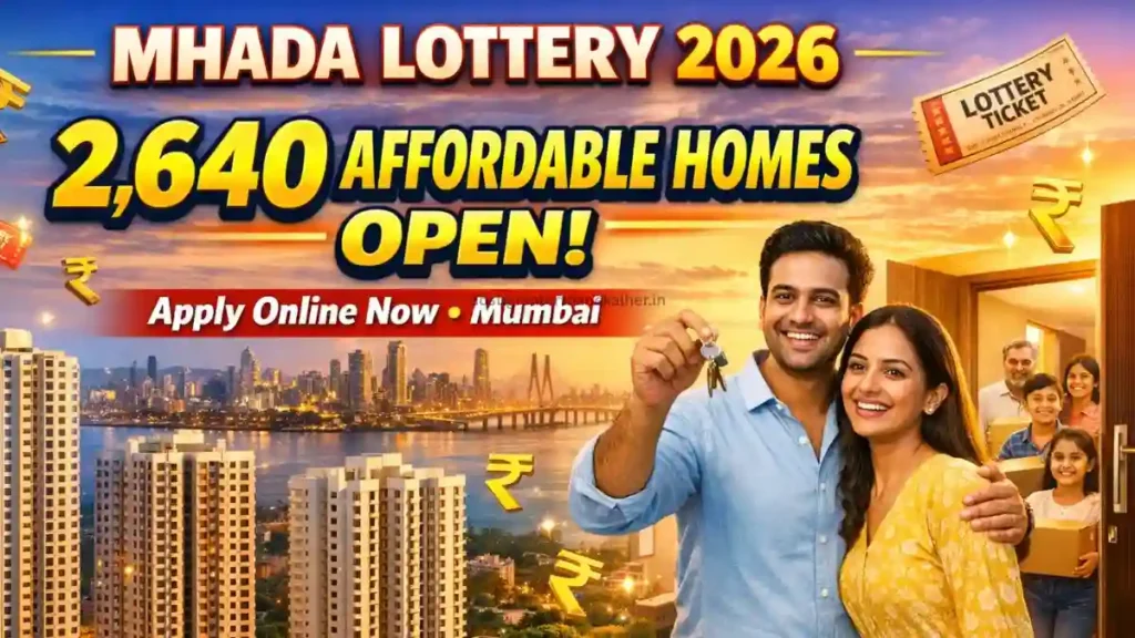 MHADA Lottery 2026 Mumbai Apply Online: Applications for 2,640 Affordable Homes Open, Learn Prices and Locations!