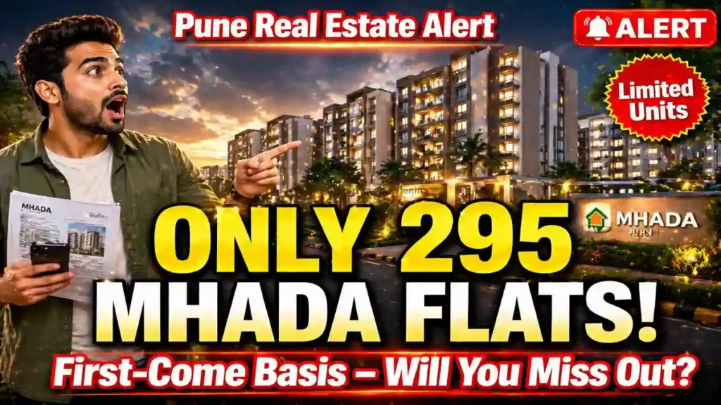 MHADA Lottery Pune 2026: A ‘Golden Chance’ to buy a home in Pune! Get your dream home instantly without a lottery draw
