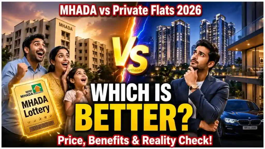 MHADA Lottery vs Private Flats: Which is Better in 2026?