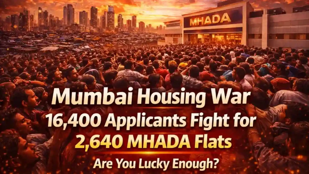 MHADA Mumbai Lottery 2026 Applications: The Massive Application Rush is Here! Check Competition Ratios and Winning Tips