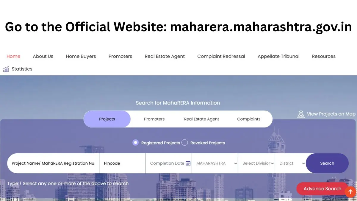 MahaRERA Official Website