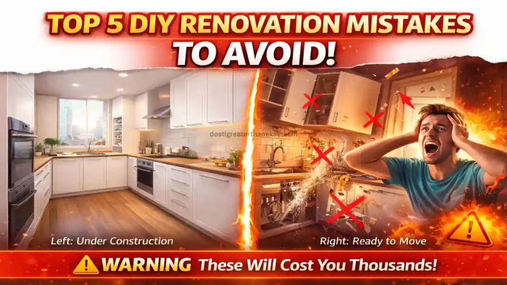 Top 5 DIY Renovation Mistakes To Avoid