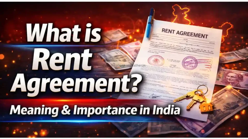 What is Rent Agreement? Meaning & Importance in India