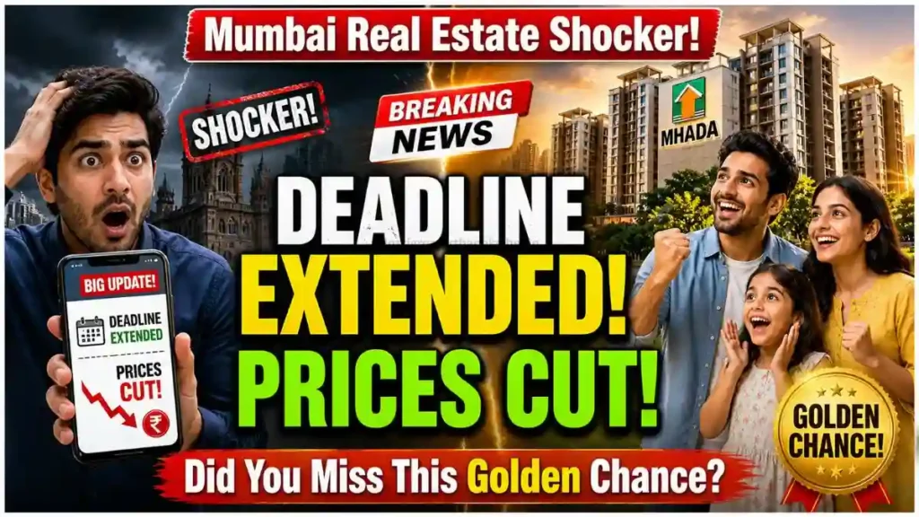 MHADA Lottery Vikhroli Update: MHADA Extends Deadline & Cuts Prices—Did You Miss This Golden Chance?
