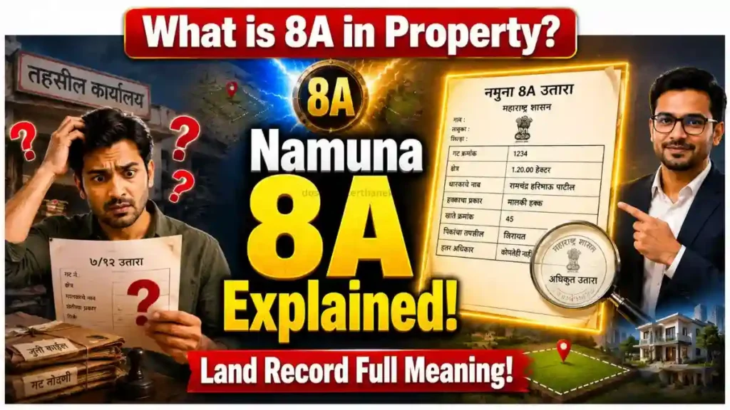 What is 8A in Property? Namuna 8A Extract Explained